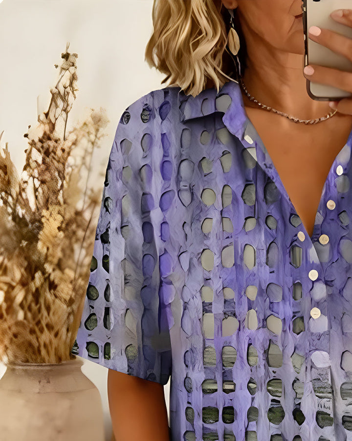 River Elegant Collar Blouse