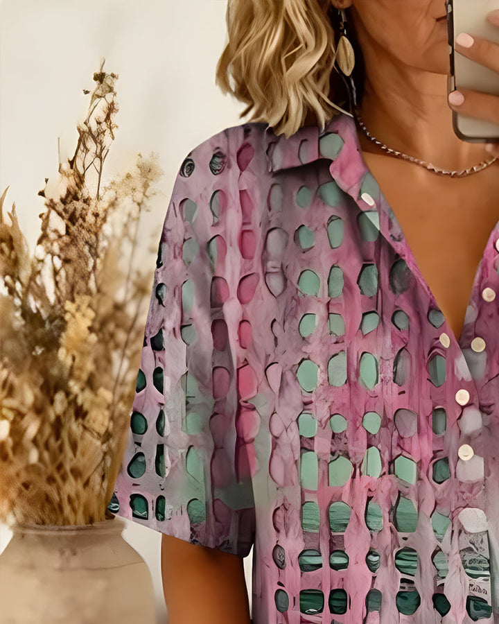 River Elegant Collar Blouse