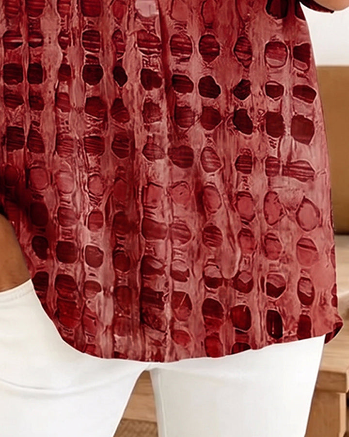 River Elegant Collar Blouse