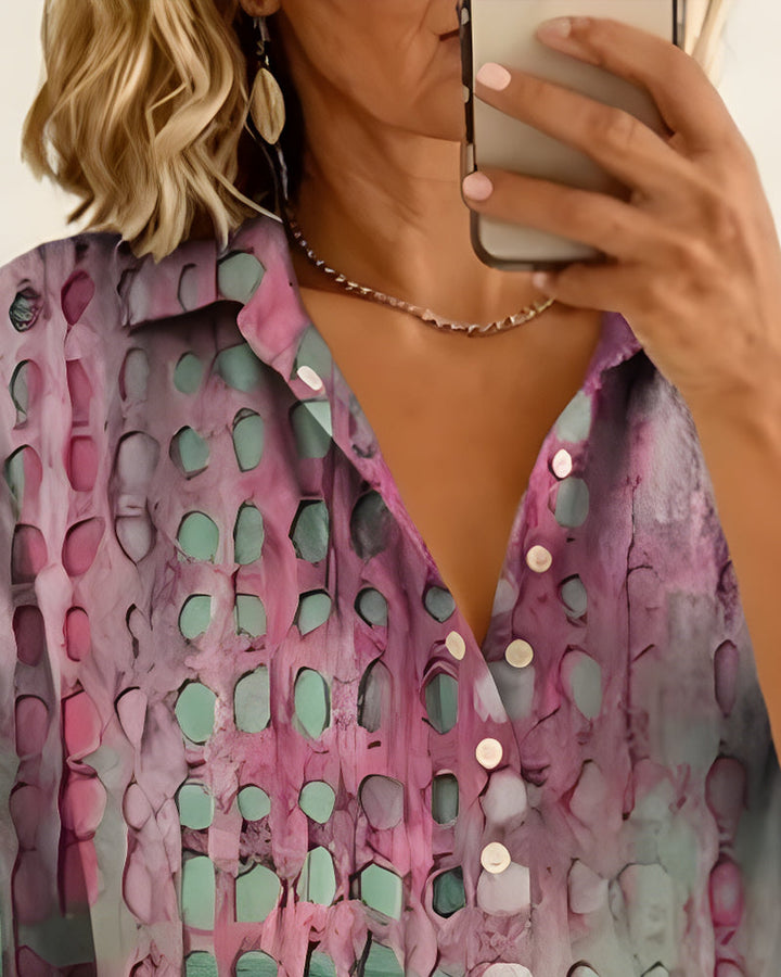 River Elegant Collar Blouse