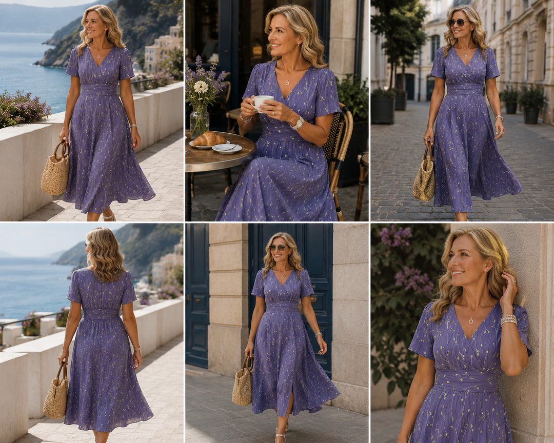 Charlotte Floral Maxi Dress