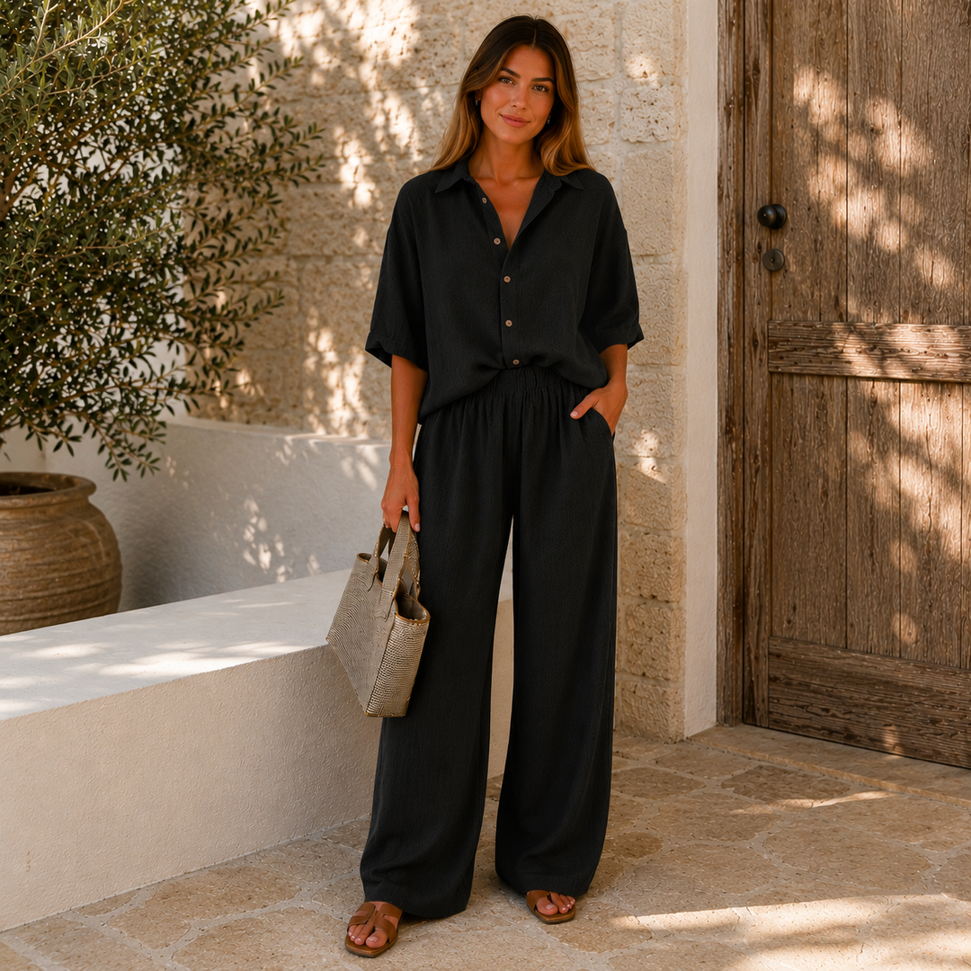 Linen set all-season
