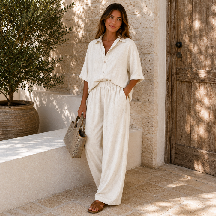 Linen set all-season