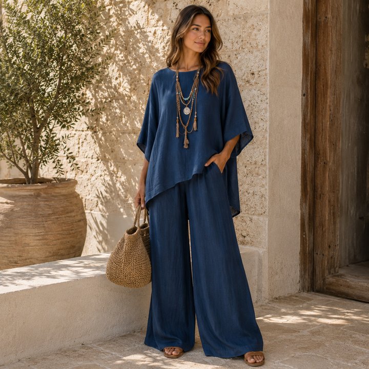 Linen two piece set