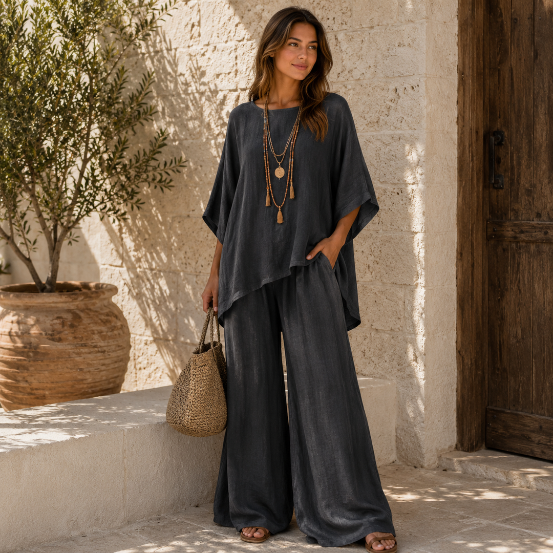 Linen two piece set