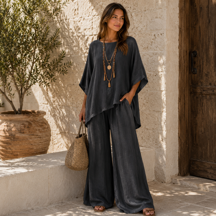 Linen two piece set