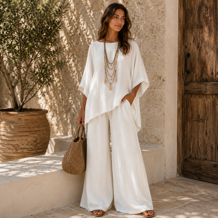 Linen two piece set