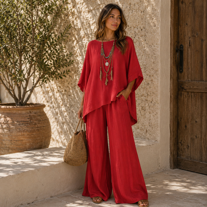 Linen two piece set