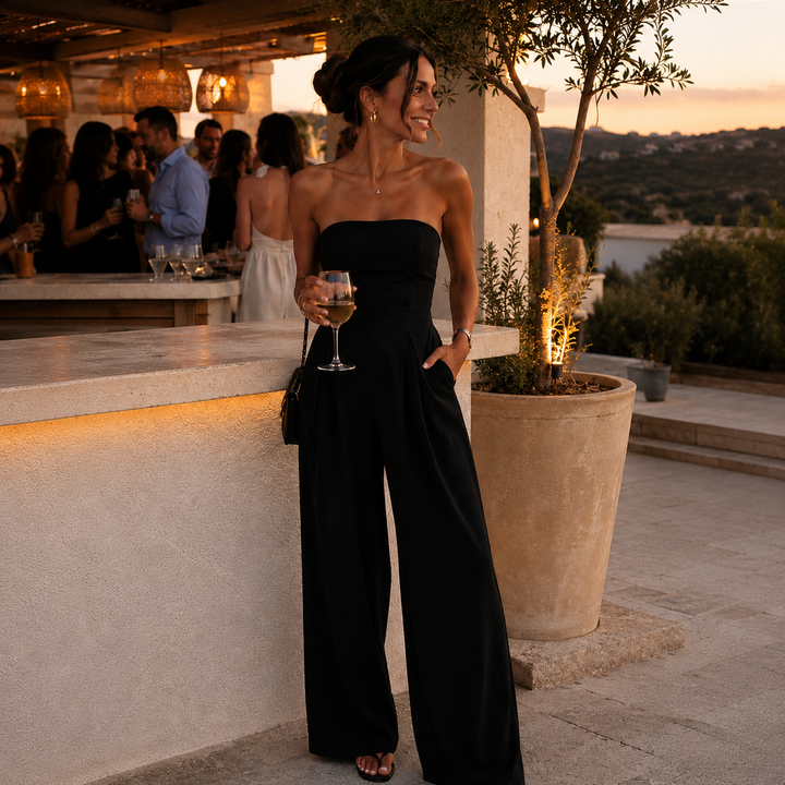 Amber Strapless Jumpsuit