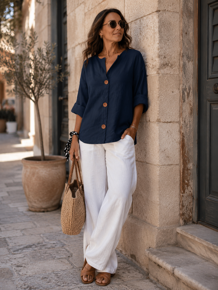 Juliette Loose-fitting Elegant Blouse