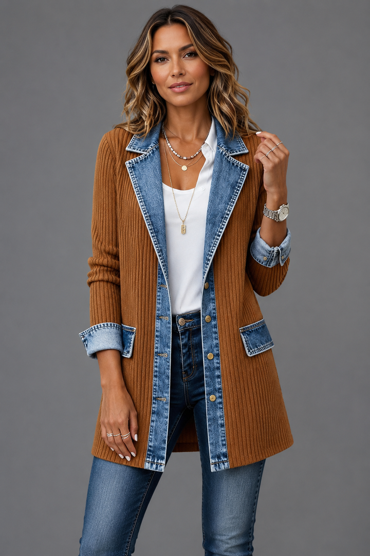 Julies Denim Knit jacket