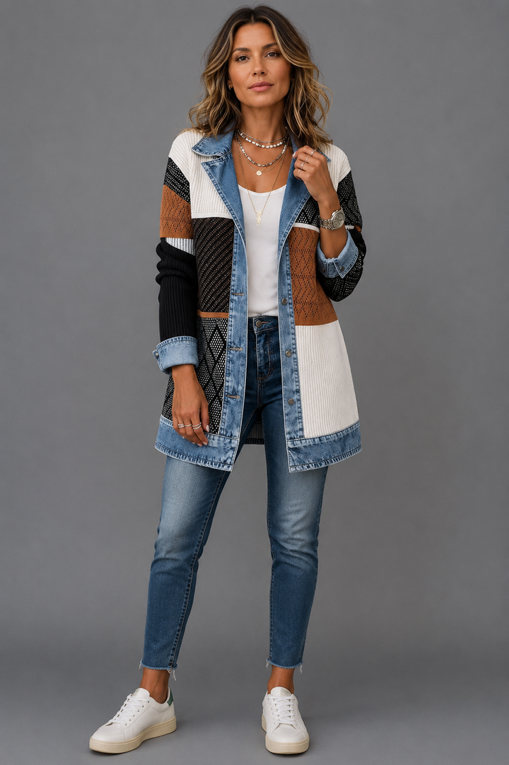 Julies Denim Knit jacket