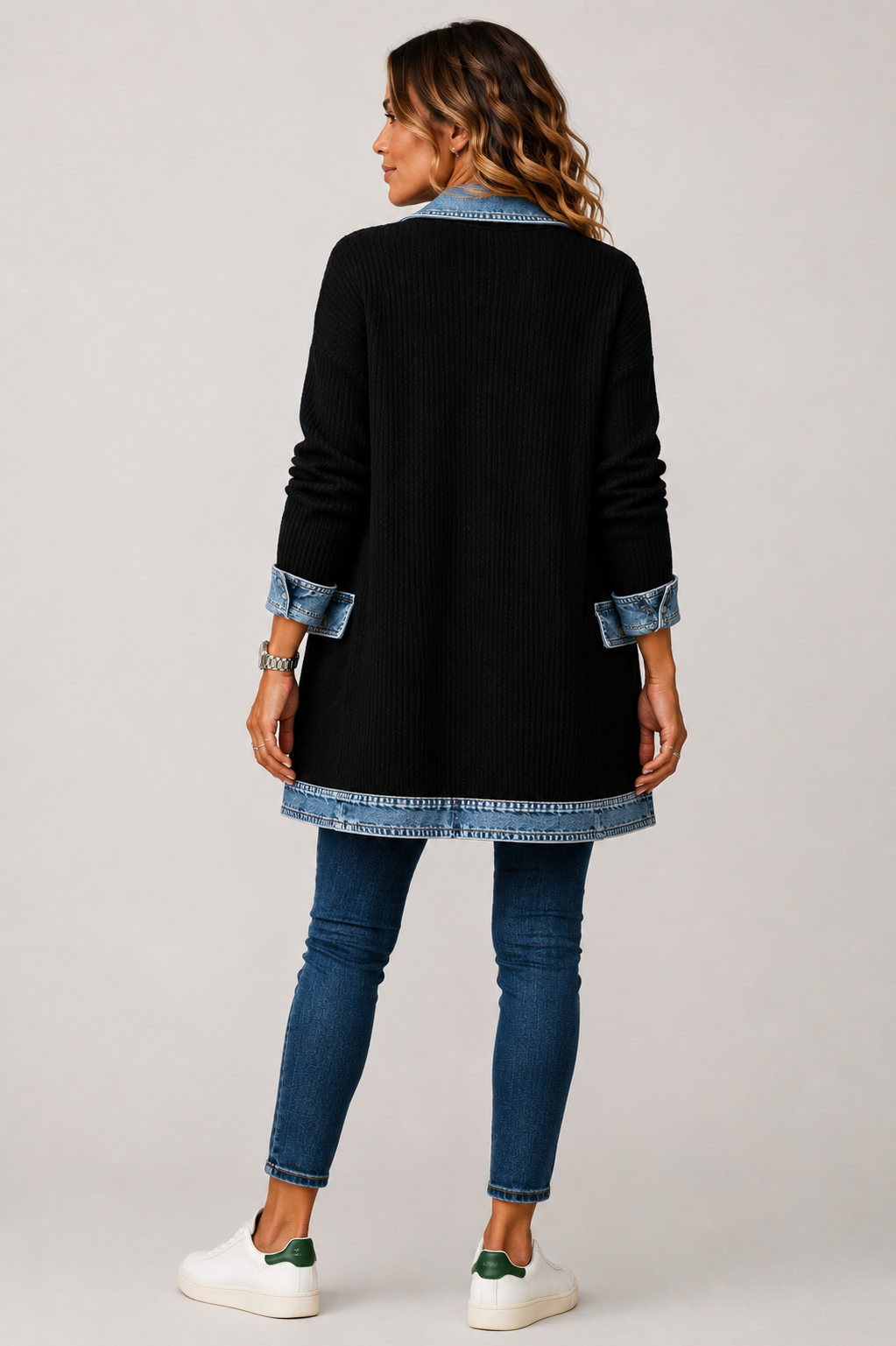 Julies Denim Knit jacket