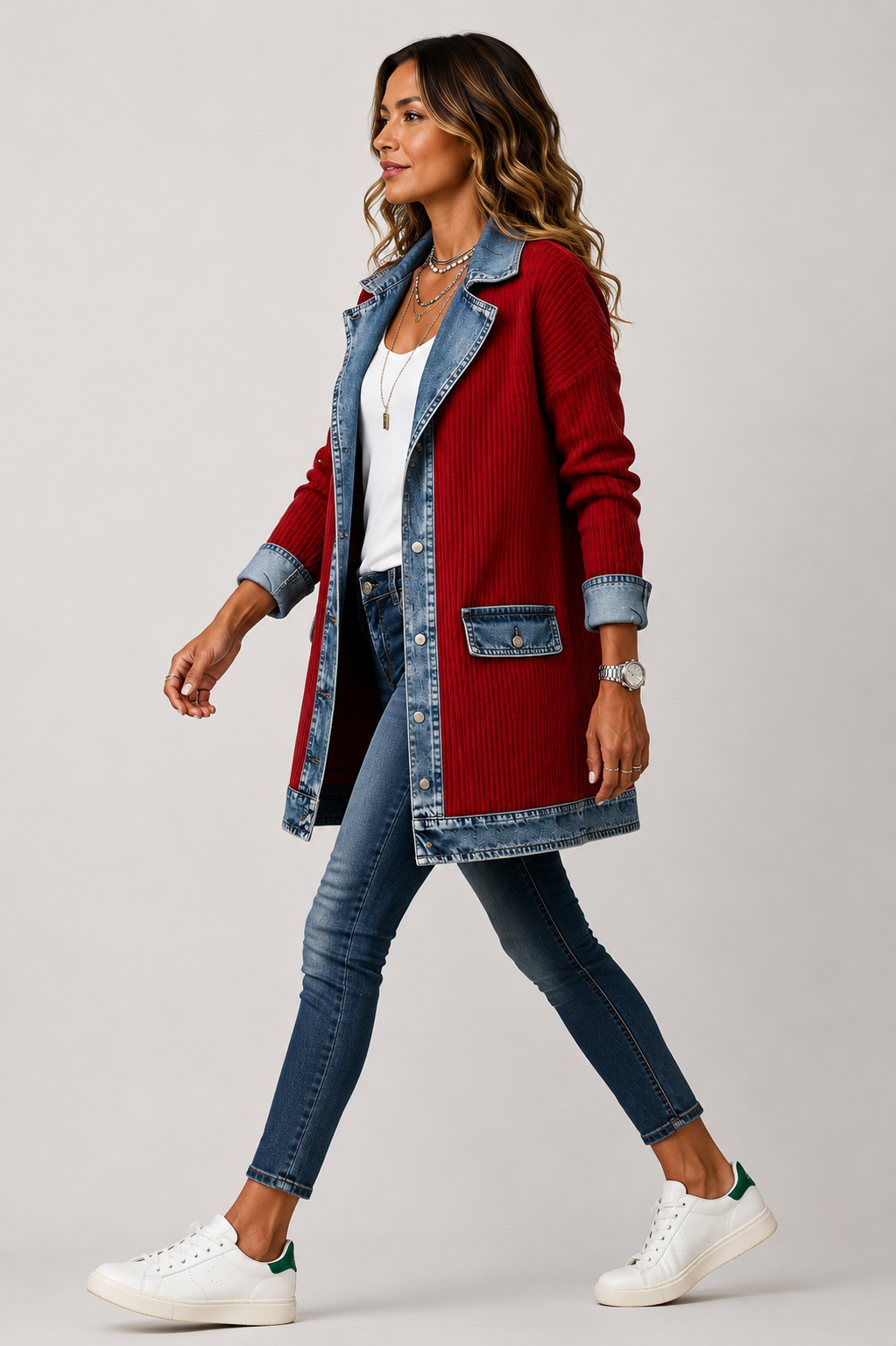 Julies Denim Knit jacket