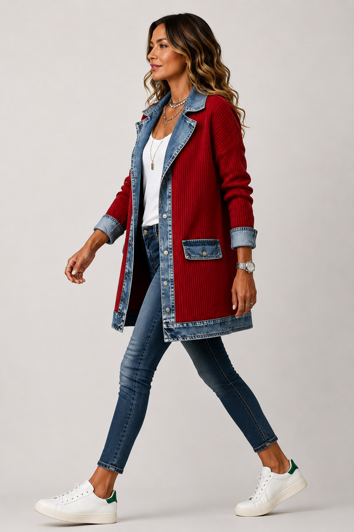 Julies Denim Knit jacket