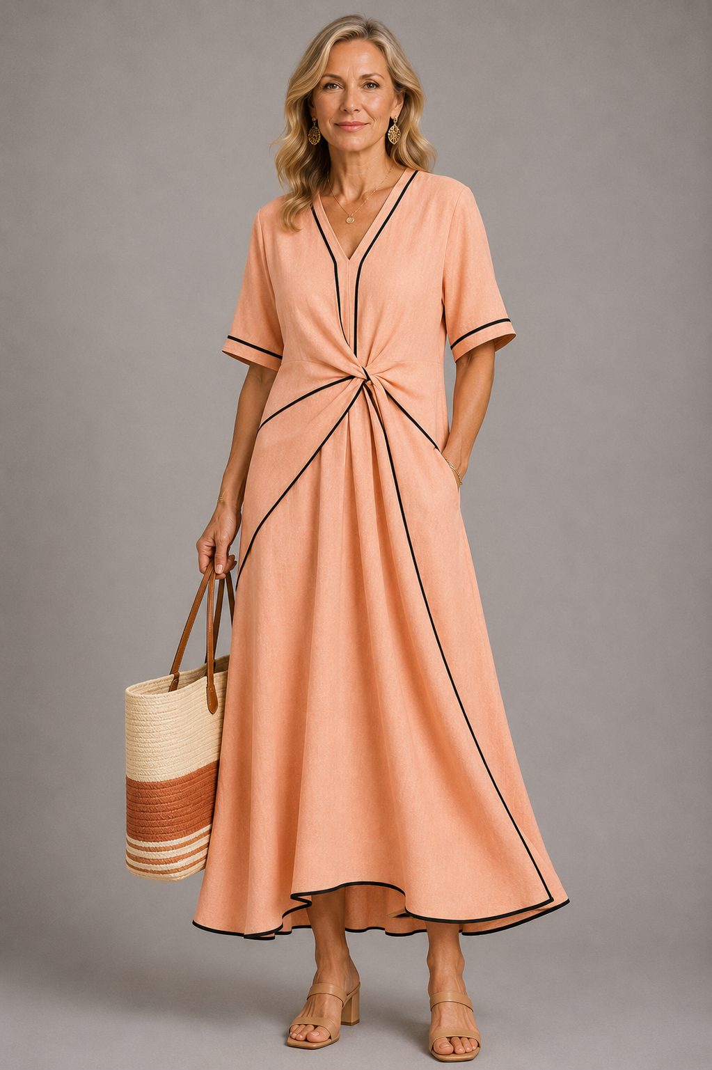 Julies Elegant Flattering Dress