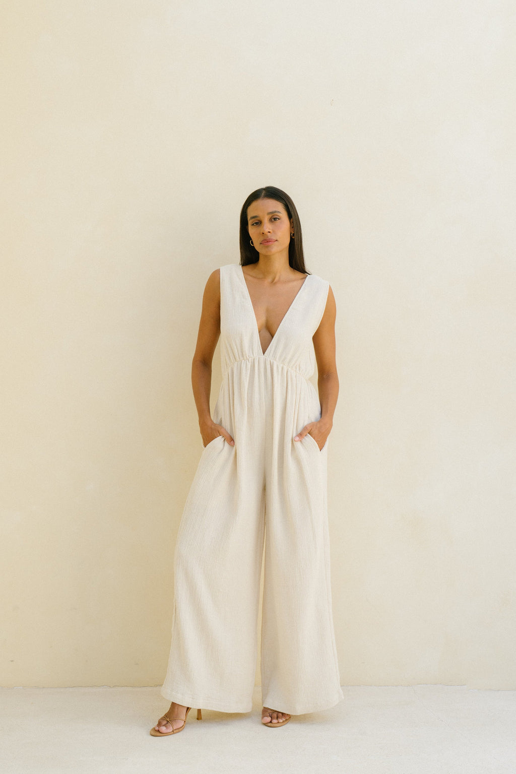 CEI JUMPSUIT wheat