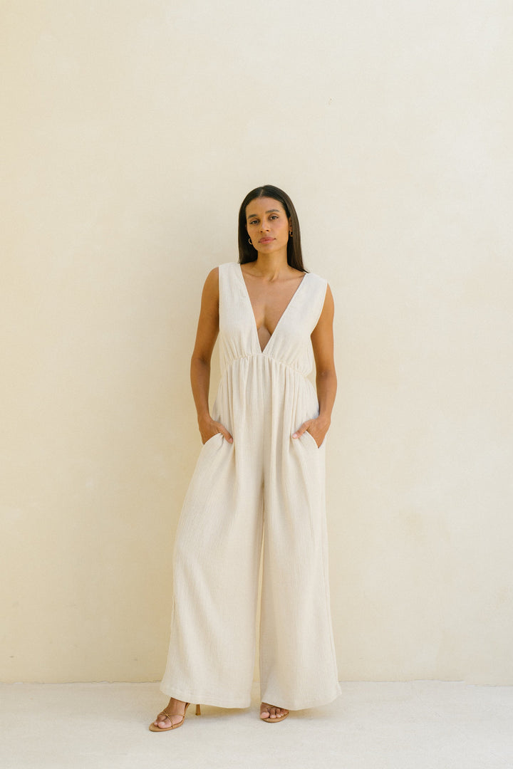 CEI JUMPSUIT wheat
