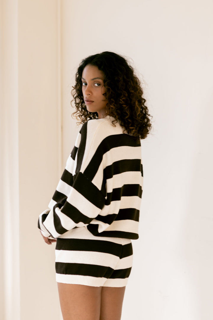 Knit Sweater stripe