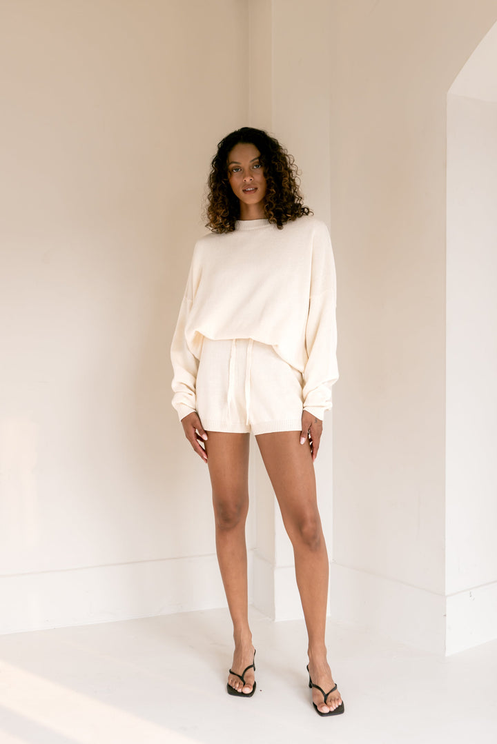 Knit Sweater creme