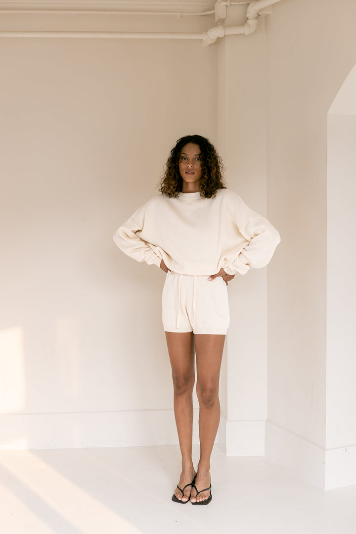 Knit Sweater creme