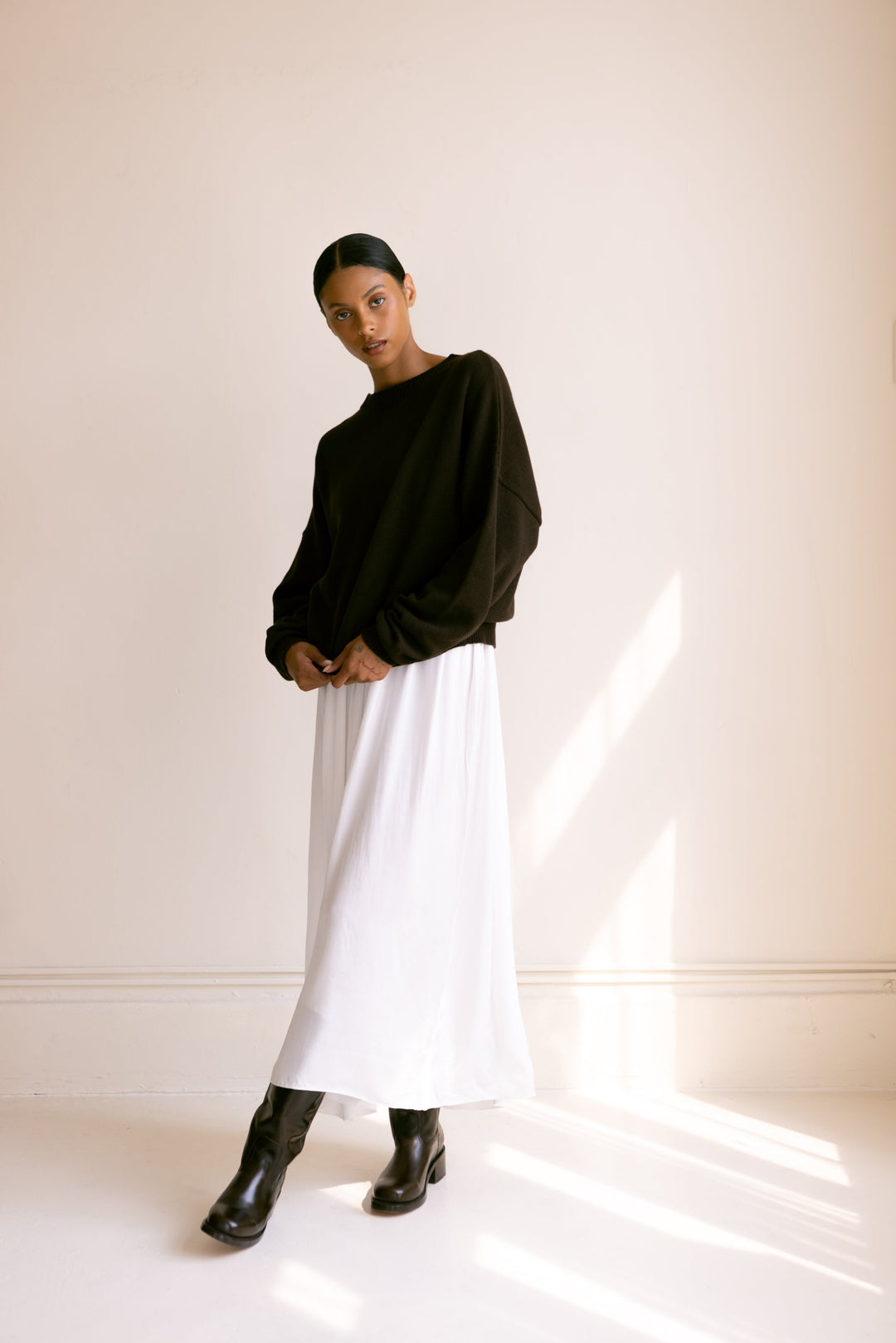 Knit Sweater espresso