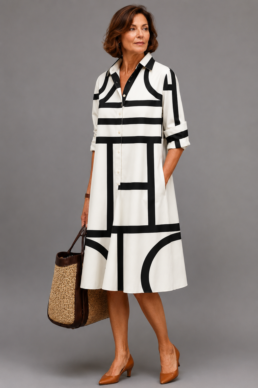 Julies Stylish Midi Dress