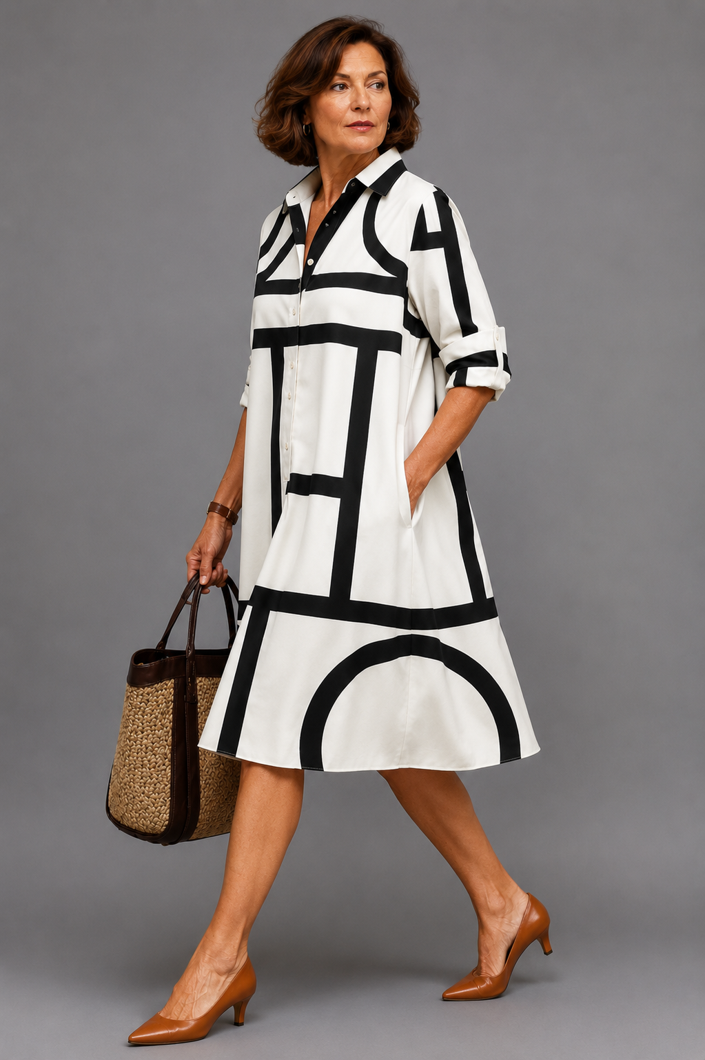 Julies Stylish Midi Dress