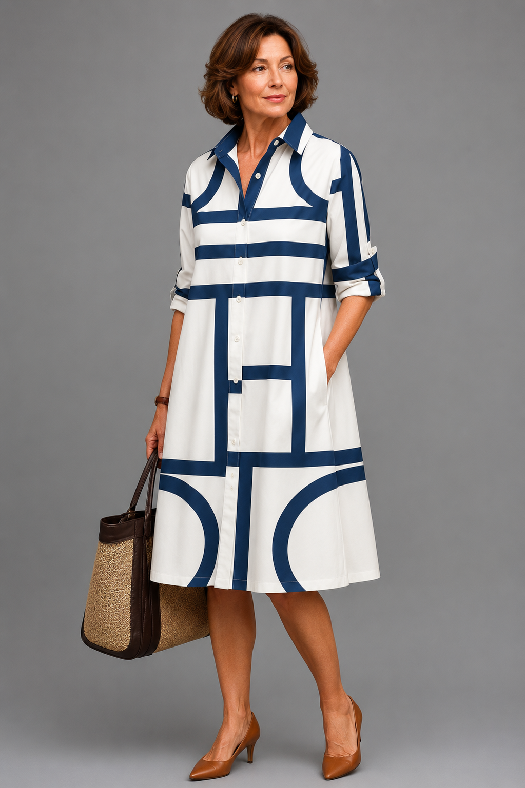Julies Stylish Midi Dress