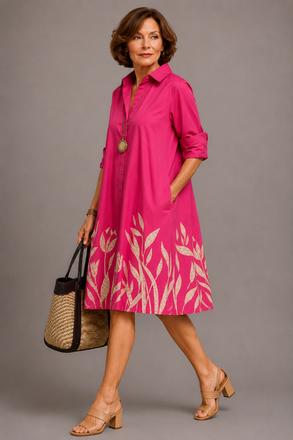 Julies Stylish Midi Dress