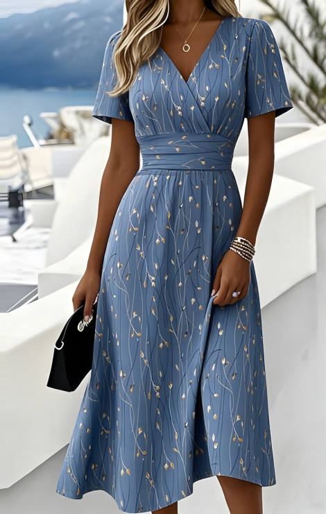 Charlotte Floral Maxi Dress