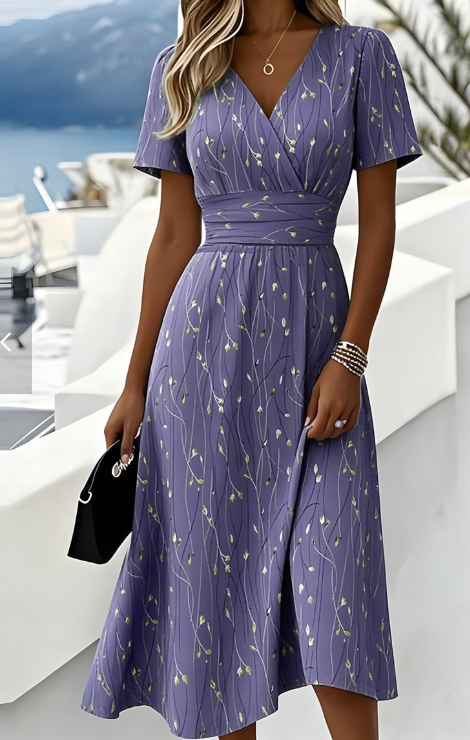 Charlotte Floral Maxi Dress