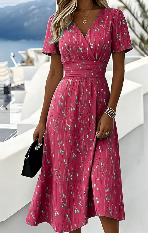 Charlotte Floral Maxi Dress