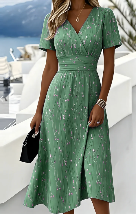 Charlotte Floral Maxi Dress