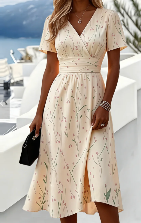 Charlotte Floral Maxi Dress