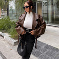 Kyla Vegan Leather Jacket