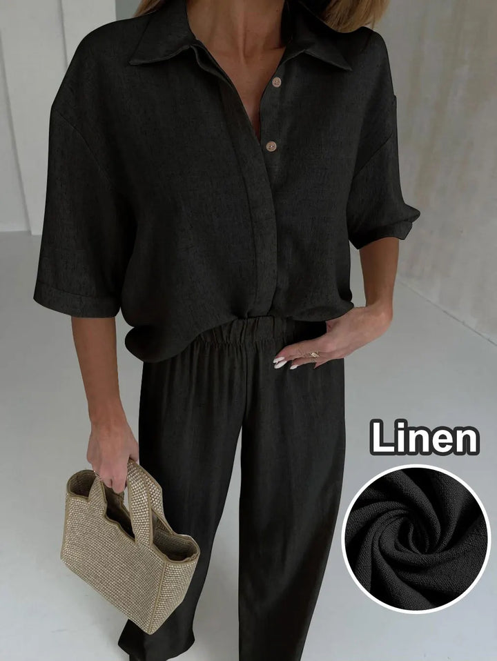Linen set all-season