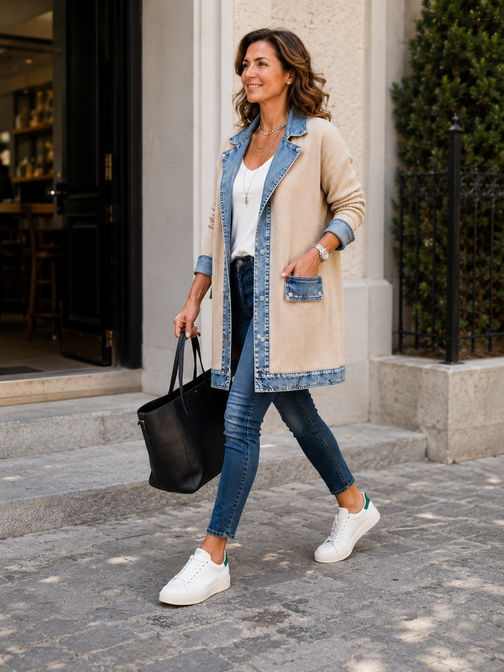 Julies Denim Knit jacket