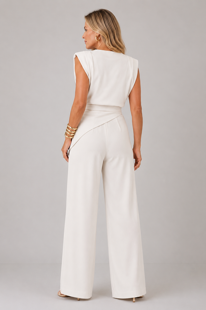Top & Wide Leg Pants Set