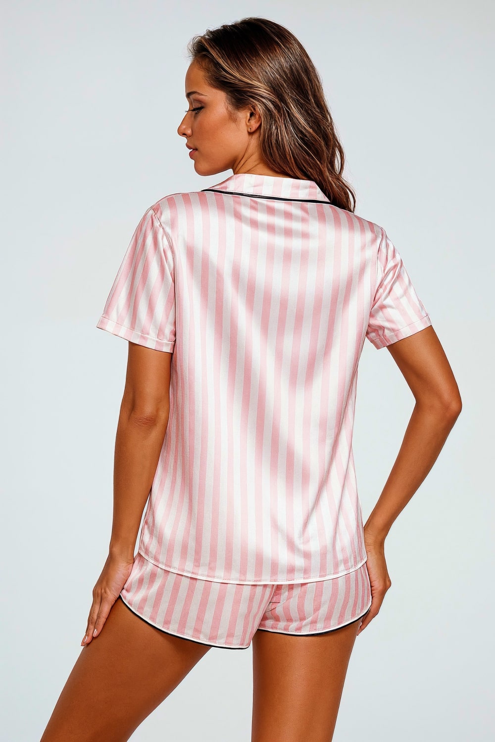 The Velia Short and Shirt Pajama Set