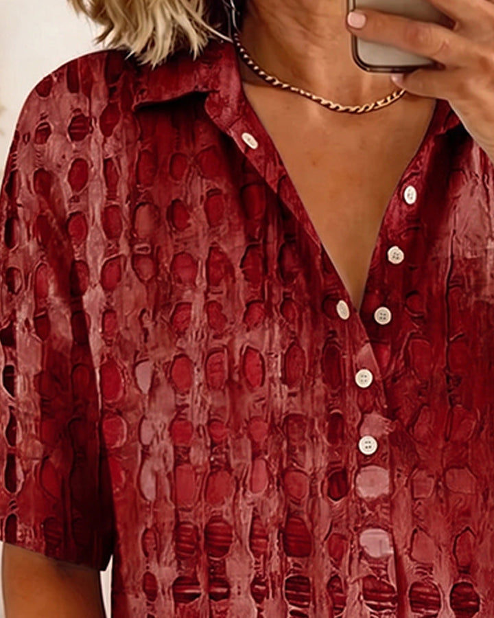 River Elegant Collar Blouse