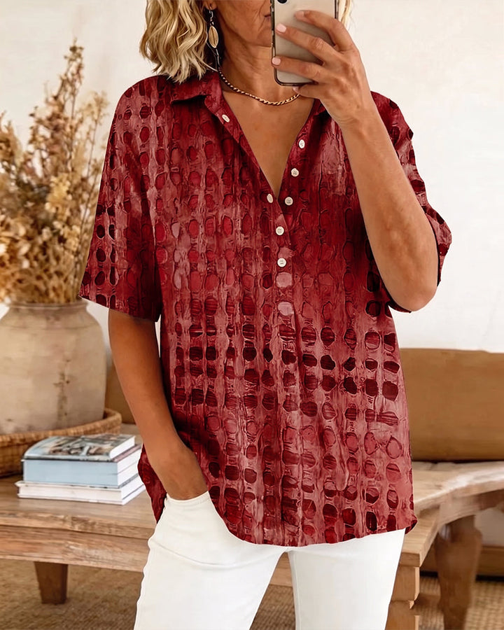 River Elegant Collar Blouse
