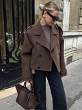 Katrina Lace Up Trench Coat
