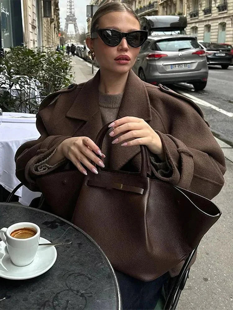 Katrina Lace Up Trench Coat